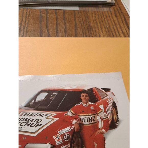 Vintage Hutt Strickland Heinz 57 Pontiac NASCAR Driver Card Vintage Racing Promo - Picture 3 of 4